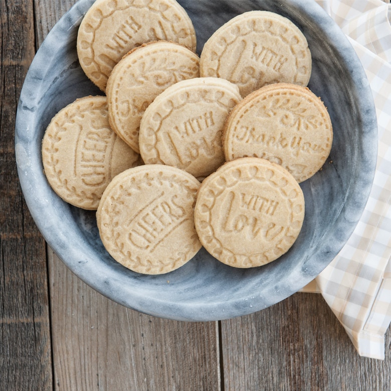 Nordic Ware Geo Cast Cookie Stamps — CHIMIYA