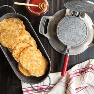 Nordic Ware Danish Ebelskiver Pancake Maker Pan, Cast Aluminum on