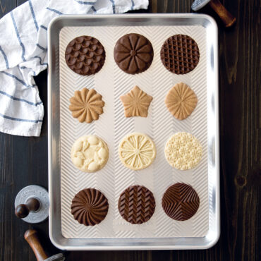 Pretty Pleated Cookie Stamps, Nordic Ware