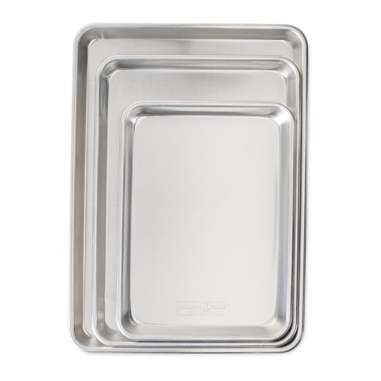  Nordic Ware 1/8 Sheet Pan, 1-Pack, Aluminum: Home & Kitchen