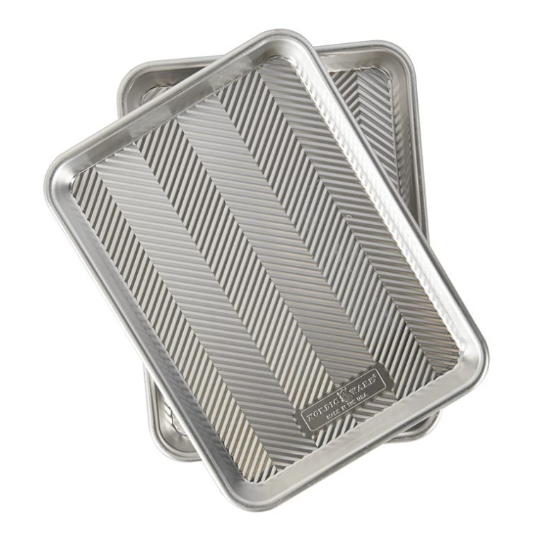 2 Pack Prism Quarter Sheet | Aluminum Bakeware | Nordic Ware