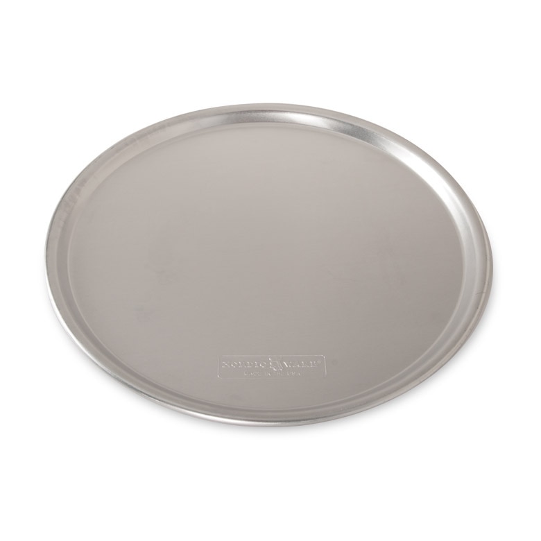 Nordic Ware 12.5 in Round Brown Nonstick Aluminized Steel Pizza Pan