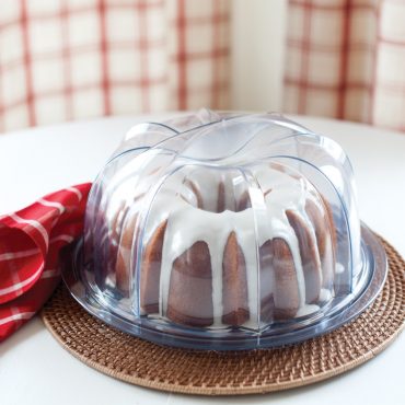 Nordic Ware Toffee Blossom Bundt Pan with Bundt Keeper