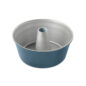 Angel Food Cake Pan, Twilight Blue with silver nonstick coating