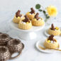 Shortcake Basket Cakes with Chocolate bunnies
