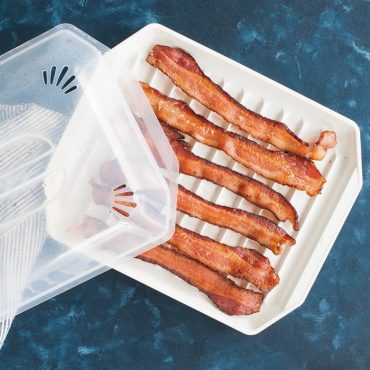 Nordic Ware Round 2 Sided Microwave Bacon Grill - 6 Per Case
