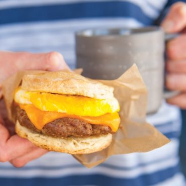 The Egg on a Bagel Maker makes eating a hearty breakfast on the run easy -  The Gadgeteer