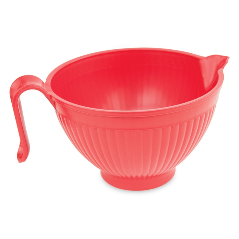  Nordic Ware Plastic Better Batter Bowl, 10-Cup, Red :  Everything Else
