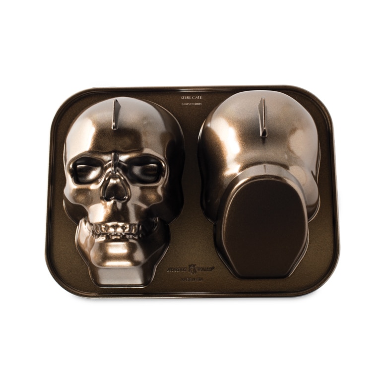 Nordic Ware Skull Pan, 6 Cavity