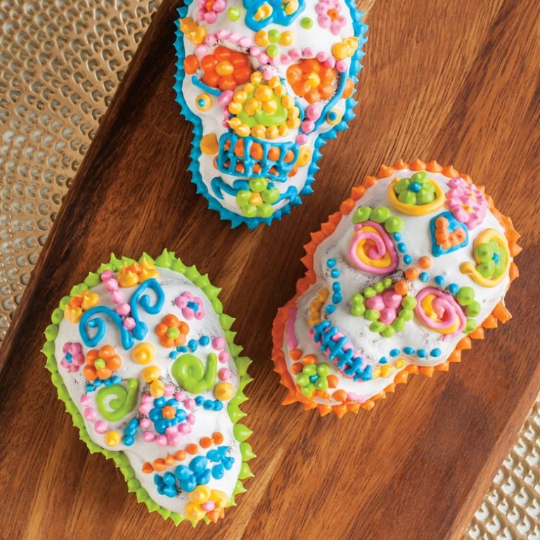 Haunted Skull Cakelet Pan Halloween Baking Pans Mini Cake Pans