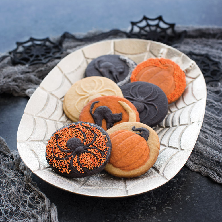 Halloween Stamped Cookies - Nordic Ware