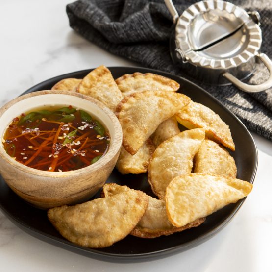 Ginger Pork Fried Potstickers - Nordic Ware