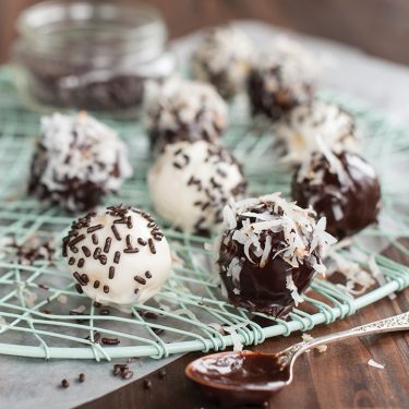 Sour Cream Donut Hole Cakes