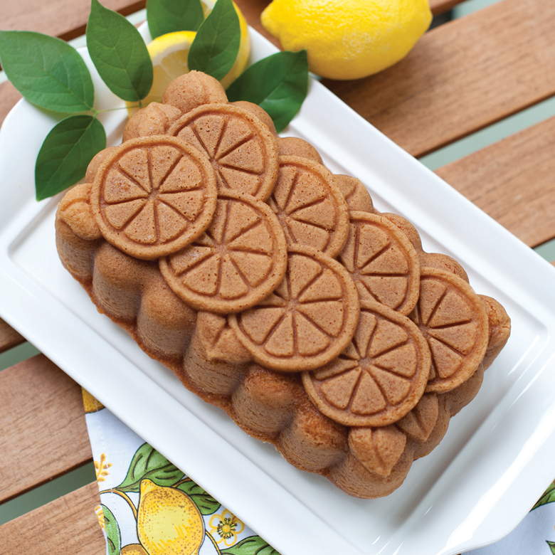 Lemon Honey Lavender Floral Loaf - Nordic Ware