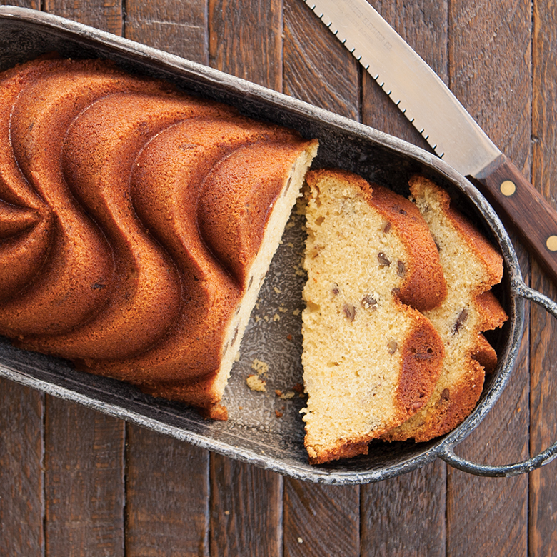 Brown Butter Pecan Loaf Cake - Nordic Ware