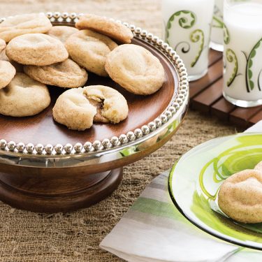 Caramel Stuffed Snickerdoodles