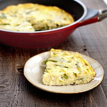 Leek and Asparagus Frittata