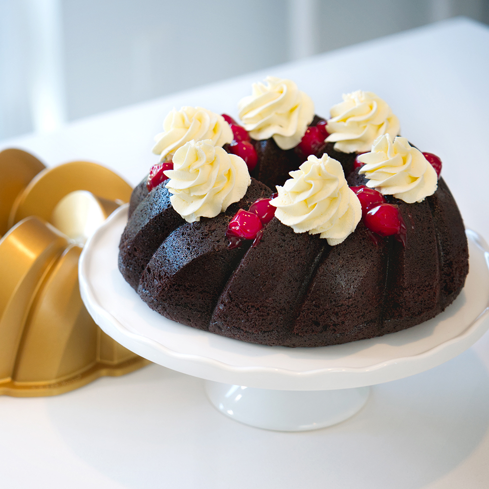 Nordic Ware Black Cocoa Bundt Cake - Bake from Scratch