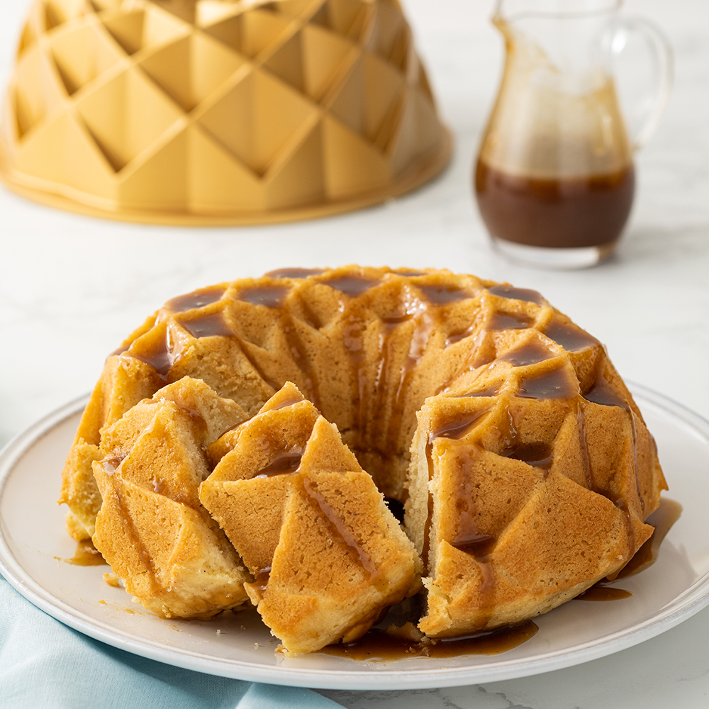 Pancake Bundt with Brown Sugar Maple Glaze - Nordic Ware
