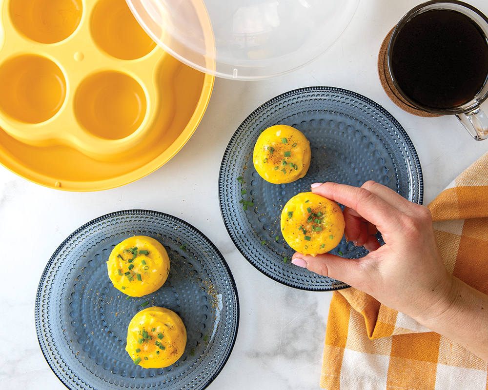 Quick, Delicious Egg Bites Are Just a Microwave Button Away! - Nordic Ware