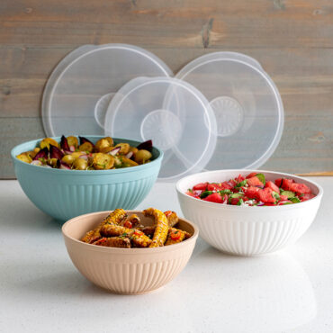 Nordic Ware 6 Piece Covered Bowl Set – Bake Supply Plus