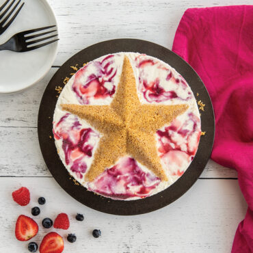 7" Springform Star Cake