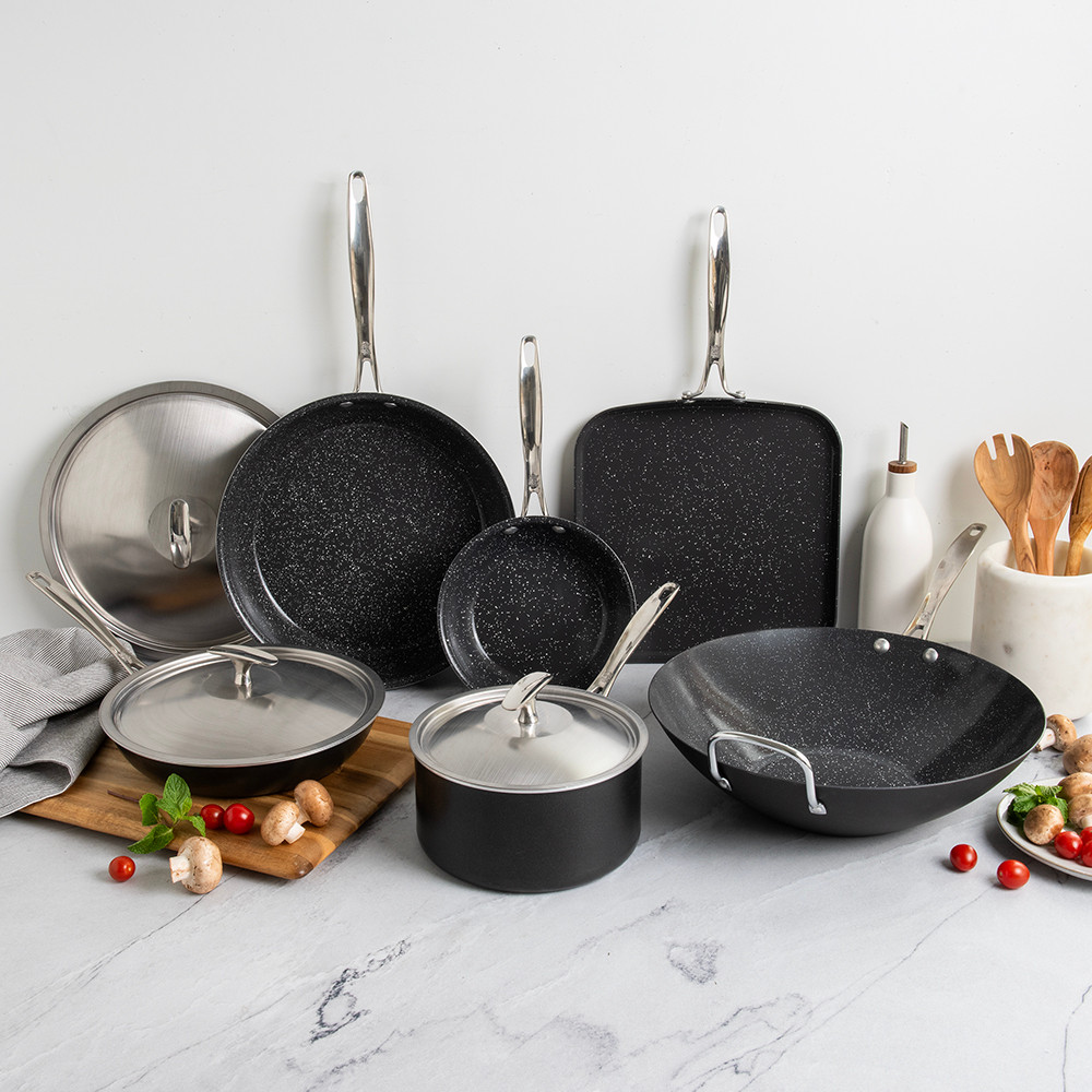 Basalt 9 Piece Complete Cookware Set view 2