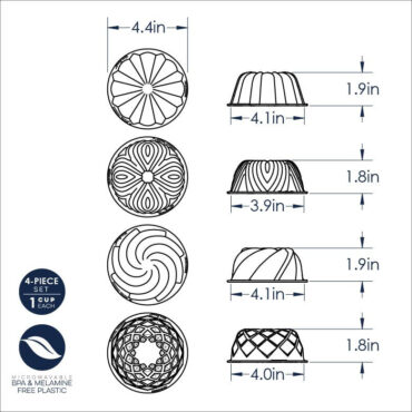 Micro Bundts Dimensional Drawing