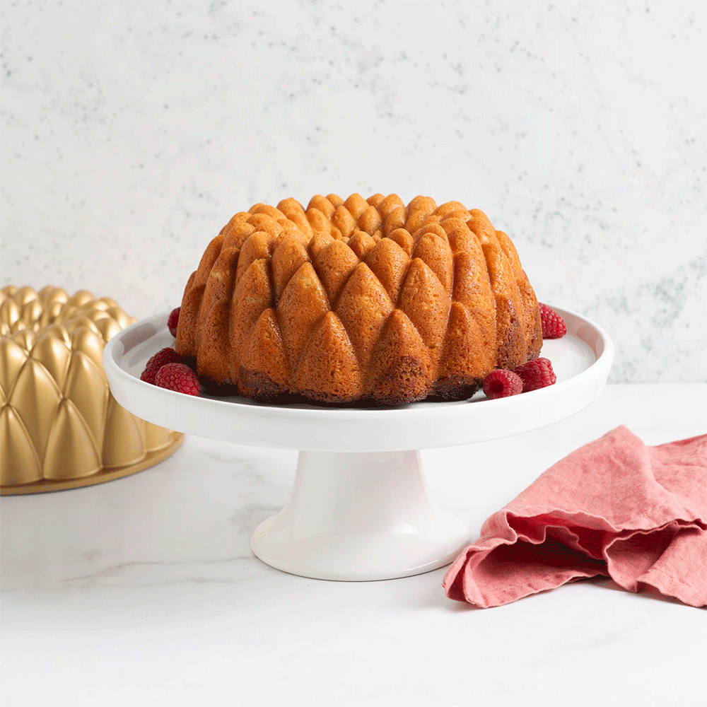 Kaleidoscope Bundt Pouring GIF